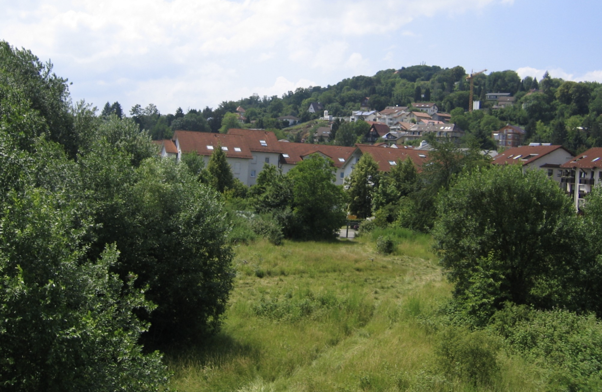 Hofklamm in Maihälden 2009 - Panoramablick auf das Wohngebiet